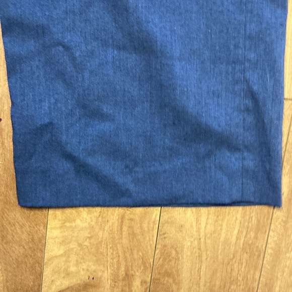 VAN HUESEN💫 Mens Dark Blue Tailored Slim Fit Straight Dress Pants - Picture 4 of 7